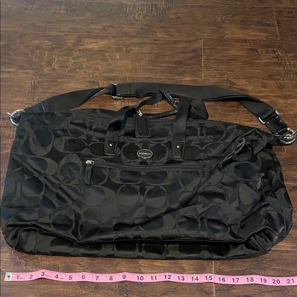 Coach Black Duffel/Travel Bag - Picture 2 of 13
